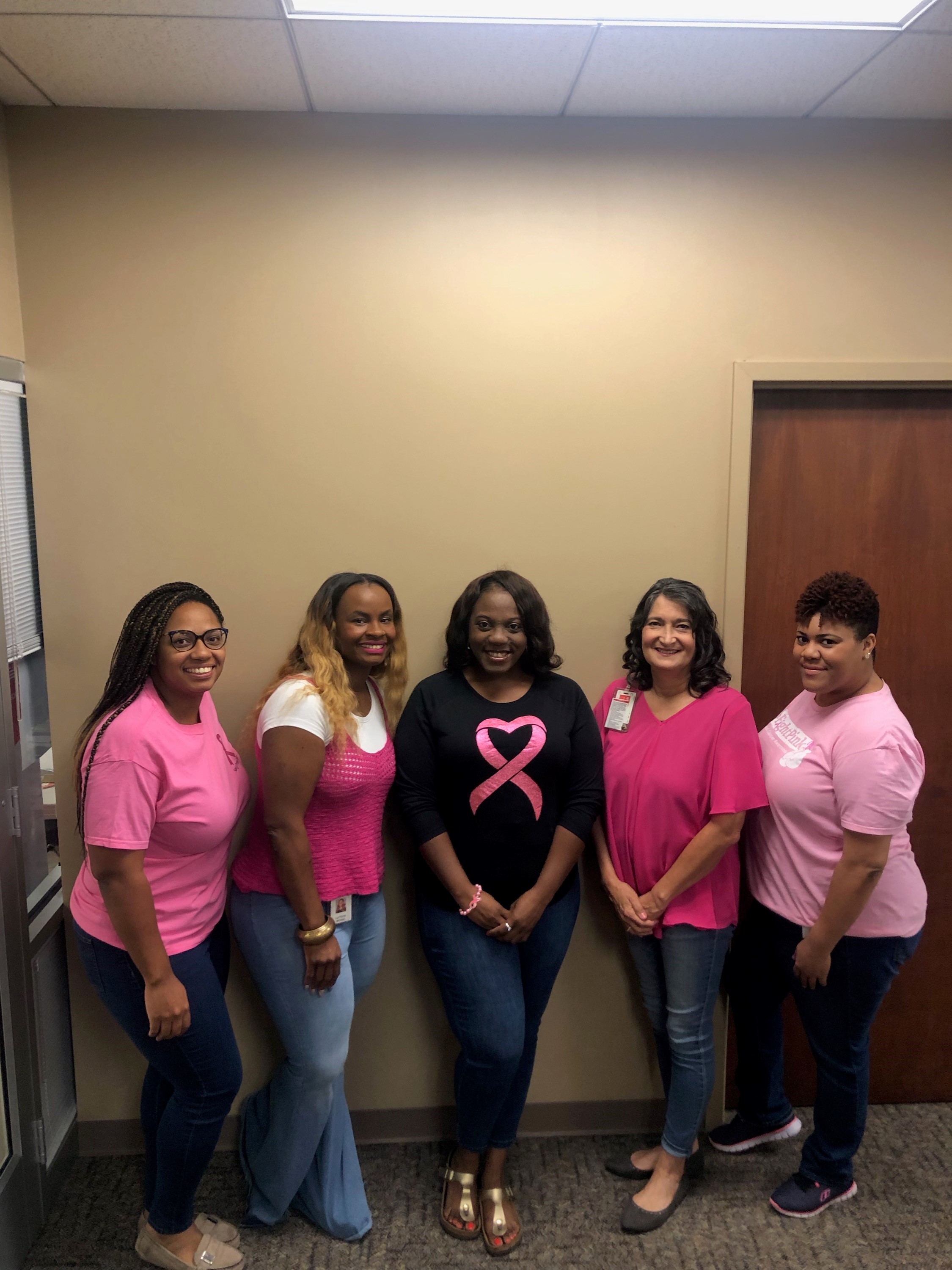 " We support Breast Cancer Awareness because thousands of lives are saved each year because of this focus! "- Antoinette Madison, Manager - Birmingham Division 
